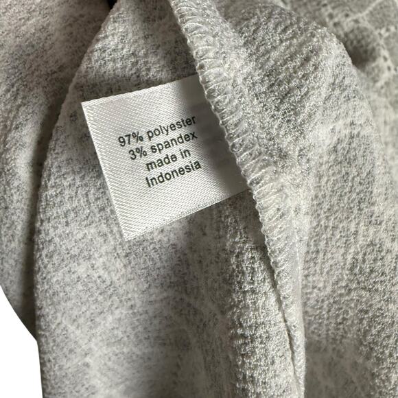 Lane Bryant Gray White Floral Print Sleeveless Wrap Dress Plus Size 20 - Picture 4 of 11